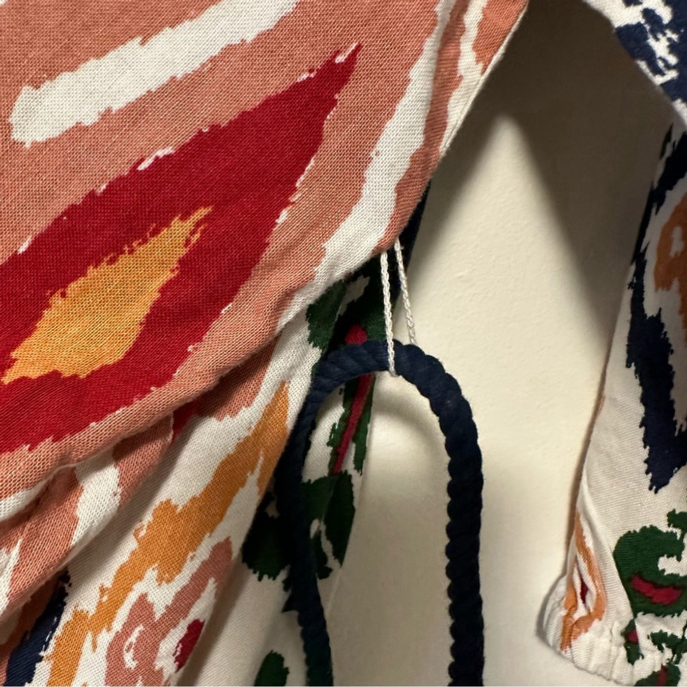 Zara Multicolour Tribal Print Minoi Kimono Size Small - Picture 10 of 11